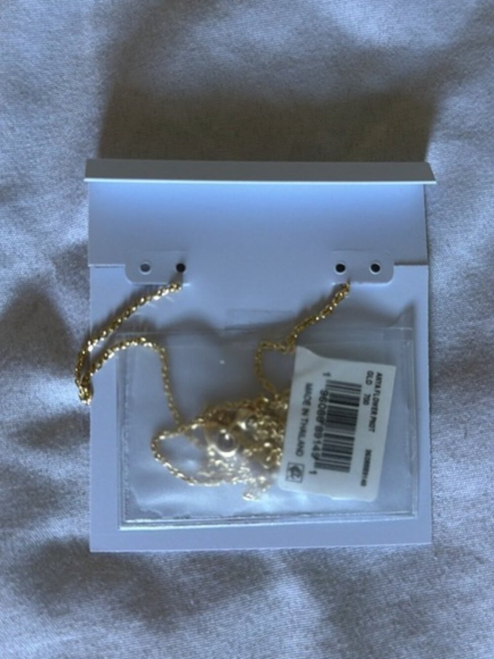 💞💞💖 kendra scott anya flower gold short pendant necklace - Picture 4 of 4